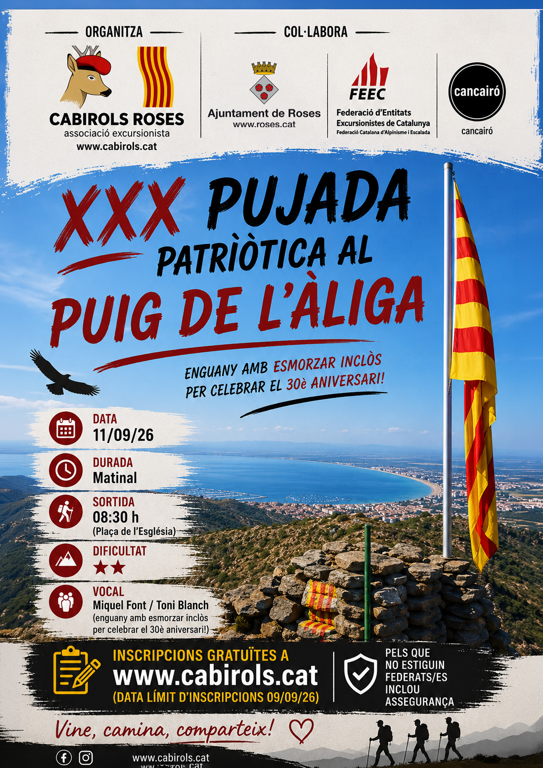 pujada patriotica 11 set 2026